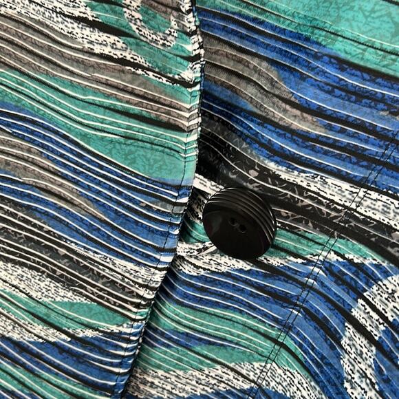 NWT Multiples Lightweight Topper Jacket Art To Wear Women’s Size XL Abstract - Picture 3 of 9